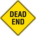 dead end