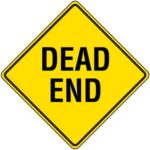 dead end